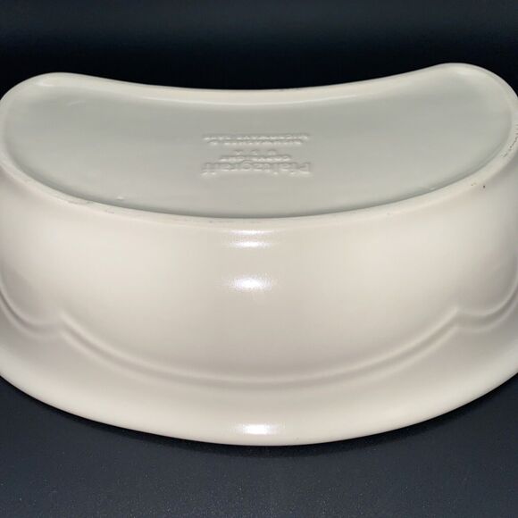 Pfaltzgraff Tea Rose Crescent Shaped 11.5” Serving Dish No Print - Picture 15 of 16